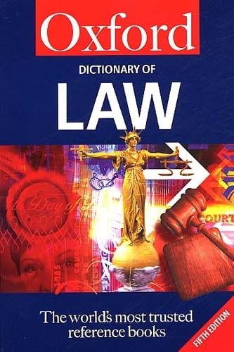 Stock image for Dictionary of Law for sale by AwesomeBooks