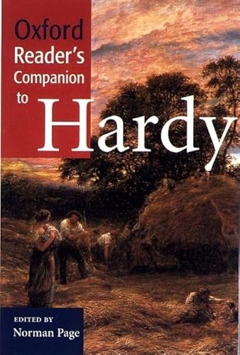 Stock image for Oxford Reader's Companion to Hardy for sale by Better World Books