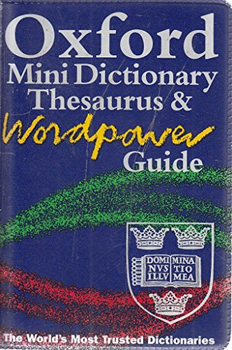 Imagen de archivo de Oxford Mini Dictionary & Thesaurus a la venta por Wonder Book