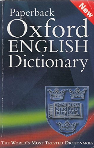 Stock image for Paperback Oxford English Dictionary for sale by Better World Books