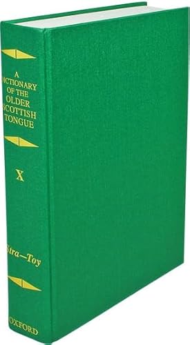 9780198605423: Dictionary of the Older Scottish Tongue from the Twelfth Century to the End of the Seventeenth: Volume 10, Stra-3ere