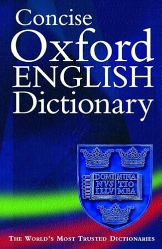 Stock image for Concise Oxford English Dictionary: 9th Edition for sale by WorldofBooks