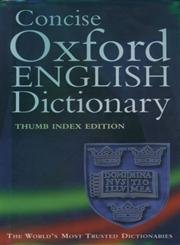 Imagen de archivo de Concise Oxford English Dictionary: Thumb Edition a la venta por ThriftBooks-Atlanta