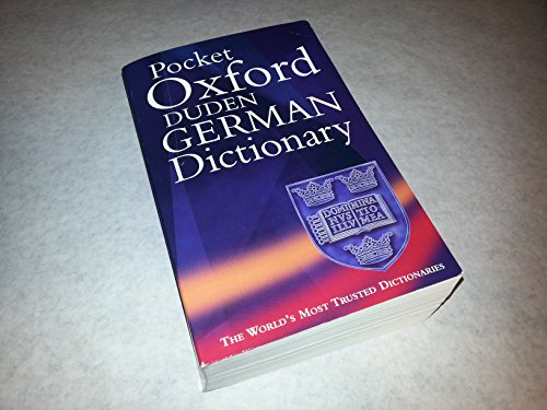 Beispielbild fr Pocket Oxford Duden German Dictionary zum Verkauf von Ergodebooks