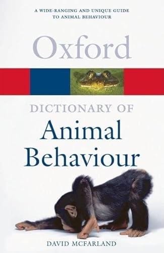 Beispielbild fr A Dictionary of Animal Behaviour (Oxford Quick Reference) zum Verkauf von Cambridge Rare Books