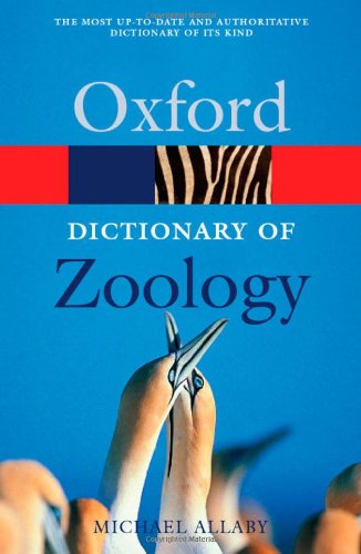 Imagen de archivo de A Dictionary of Zoology (Oxford Quick Reference) a la venta por Wonder Book