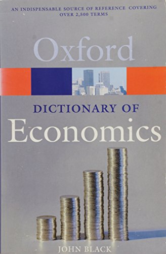 9780198607670: A Dictionary of Economics (Oxford Quick Reference)