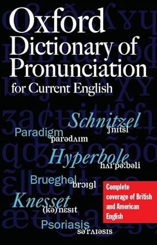 Stock image for Oxford Dictionary of Pronunciation for Current English for sale by SecondSale