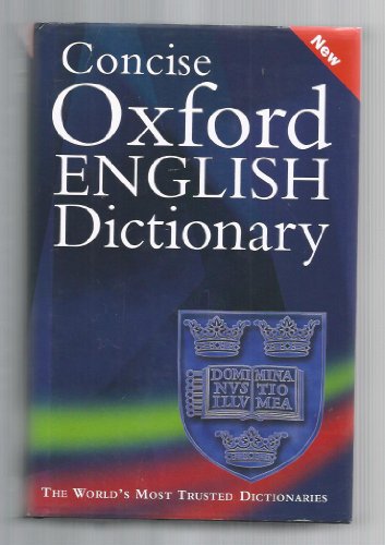 9780198608646: Concise Oxford English Dictionary