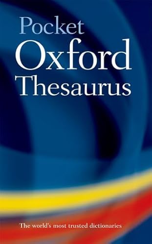 Stock image for Pocket Oxford Thesaurus for sale by AwesomeBooks