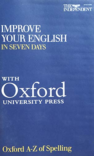 Stock image for Oxford A-Z of Spelling for sale by Better World Books