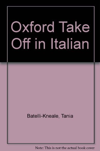 Beispielbild fr Title: Oxford Take Off in Italian zum Verkauf von AwesomeBooks
