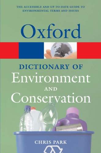 Stock image for A DICTIONARY OF ENVIRONMENT AND CONSERVATION for sale by Universal Store