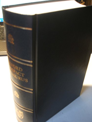 9780198610304: Oxford Compact Thesaurus