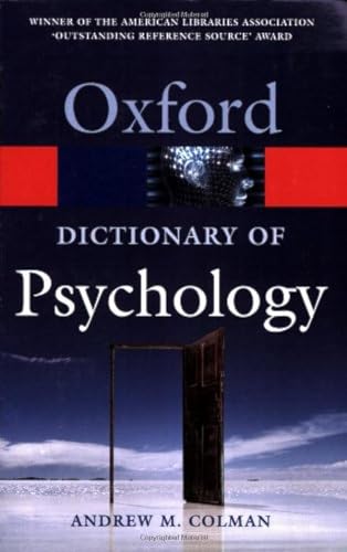 9780198610359: A Dictionary of Psychology (Oxford Paperback Reference)