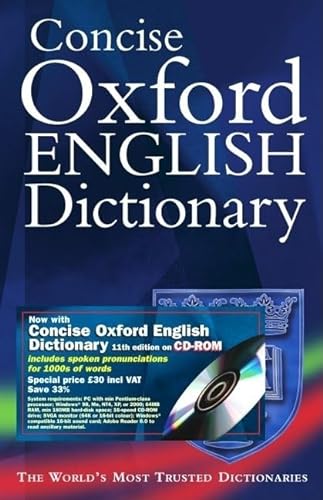 9780198610472: Concise Oxford English Dictionary 11/e: Dictionary and CD-ROM bundle
