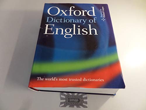 Beispielbild fr Oxford Dictionary of English zum Verkauf von AwesomeBooks