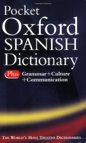 Beispielbild fr Pocket Oxford Spanish Dictionary zum Verkauf von SecondSale