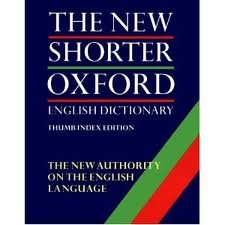 Stock image for The Shorter Oxford English Dictionary on Historical Principles [2 Volume set] for sale by Vashon Island Books