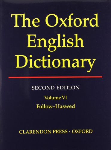 Stock image for Oxford English Dictionary Edition Volume 6 for sale by ThriftBooks-Atlanta