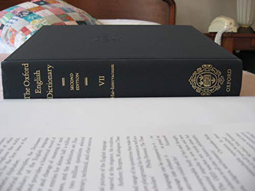 Stock image for The Oxford English Dictionary, Second Edition (Volume 7) for sale by Better World Books