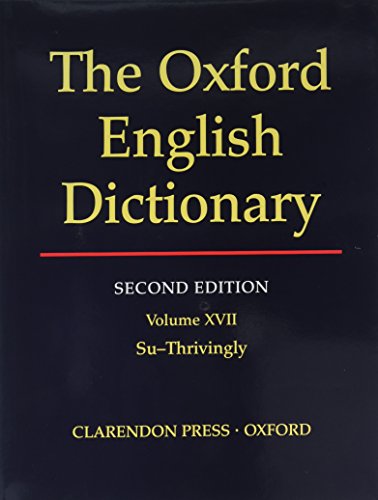 Stock image for Oxford English Dictionary Edition Volume 17 for sale by Better World Books