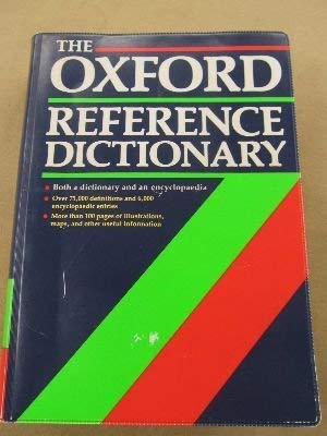 9780198612384: The Oxford Reference Dictionary