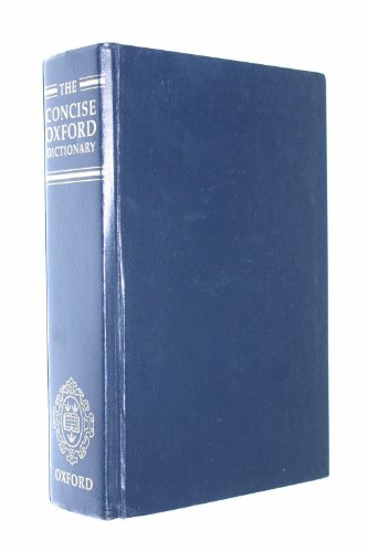 Imagen de archivo de The Concise Oxford Dictionary of Current English: with thumb index a la venta por Your Online Bookstore