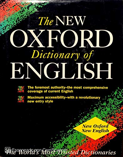 Beispielbild fr The New Oxford Dictionary of English zum Verkauf von AwesomeBooks