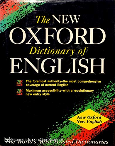 Imagen de archivo de New Oxford Dictionary of English a la venta por SecondSale