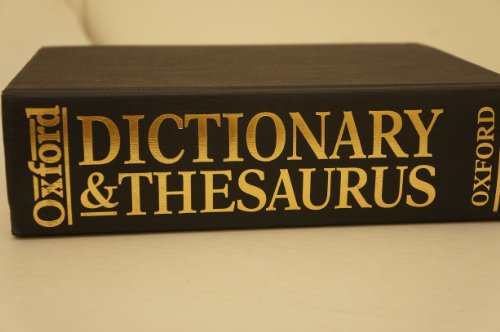 Imagen de archivo de The Oxford Dictionary and Thesaurus a la venta por WorldofBooks