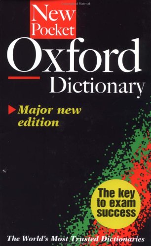 Stock image for Pocket Oxford Dictionary for sale by Library House Internet Sales