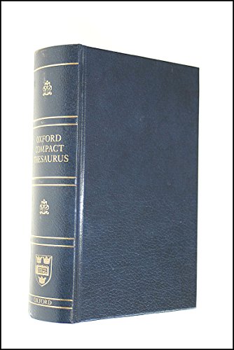 Imagen de archivo de OXFORD COMPACT THESAURUS. Third Edition. a la venta por Your Online Bookstore