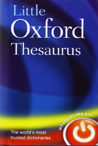 Beispielbild fr Little Oxford Thesaurus zum Verkauf von Better World Books