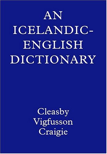 9780198631033: AN ICELANDIC-ENGLISH DICTIONARY