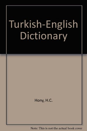 Stock image for Turkish-English Dictionary for sale by Anybook.com