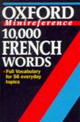 9780198641742: 10, 000 French Words (Oxford Minireference Books)
