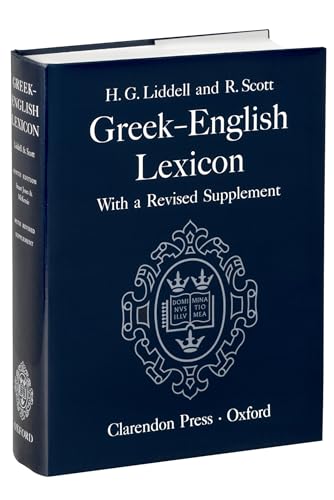 9780198642268: A Greek-English Lexicon