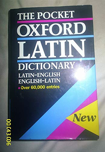 Beispielbild fr The Pocket Oxford Latin Dictionary zum Verkauf von WorldofBooks