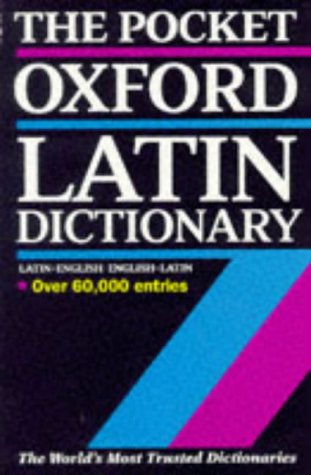 Stock image for The Pocket Oxford Latin Dictionary for sale by Better World Books