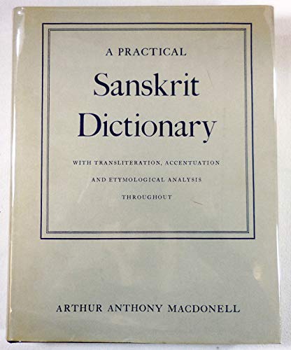 9780198643036: A Practical Sanskrit Dictionary