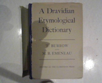 9780198643104: Dravidian Etymological Dictionary