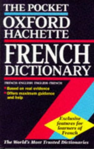 Beispielbild fr The Pocket Oxford-Hachette French Dictionary zum Verkauf von WorldofBooks