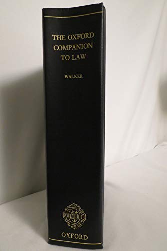 The Oxford Companion to Law.