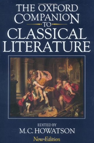 Beispielbild fr The Oxford Companion to Classical Literature zum Verkauf von WorldofBooks