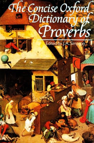 9780198661313: The Concise Oxford Dictionary of Proverbs