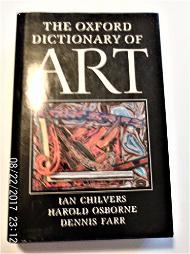 Beispielbild fr The Oxford Dictionary of Art zum Verkauf von AwesomeBooks