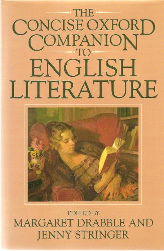 9780198661405: The Concise Oxford Companion to English Literature