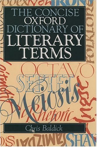 9780198661795: THE CONCISE OXFORD DICTIONARY OF LITERARY TERMS