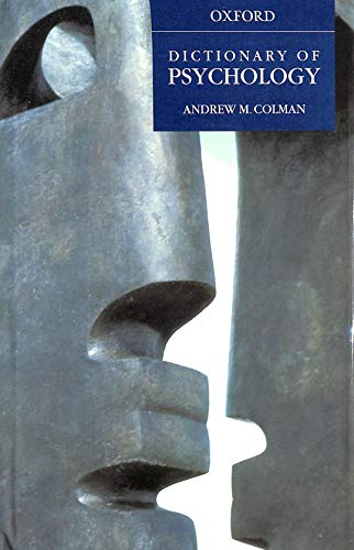 9780198662112: A Dictionary Of Psychology (Oxford Paperback Reference)